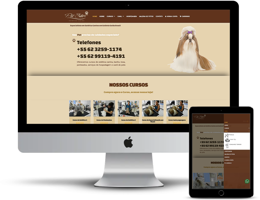 Criação de Site Petsitter Criação de Site